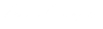 White logo on a solid white background.